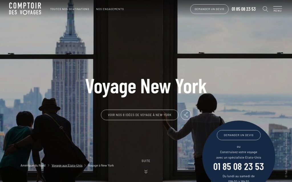 comptoir des voyages
